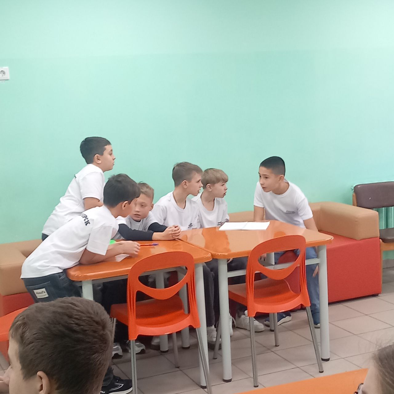 момент математического сражения.